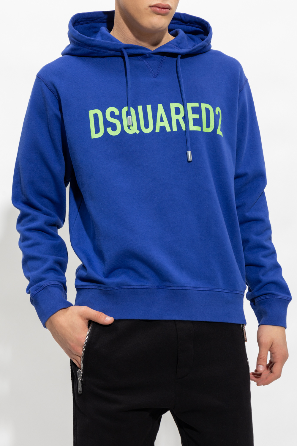 Dsquared 2025 blue hoodie